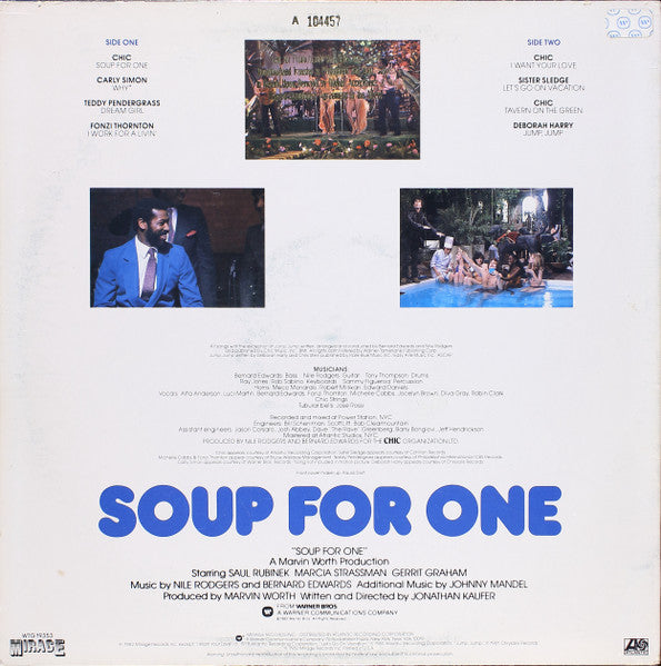 Various - Soup For One - Original Motion Picture Soundtrack