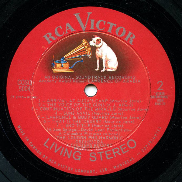 Maurice Jarre - Original Soundtrack Recording:  Lawrence Of Arabia