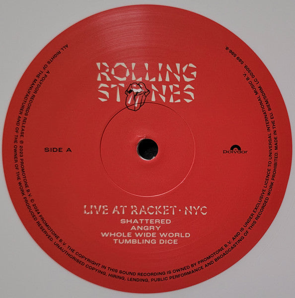 The Rolling Stones - Live At Racket · NYC