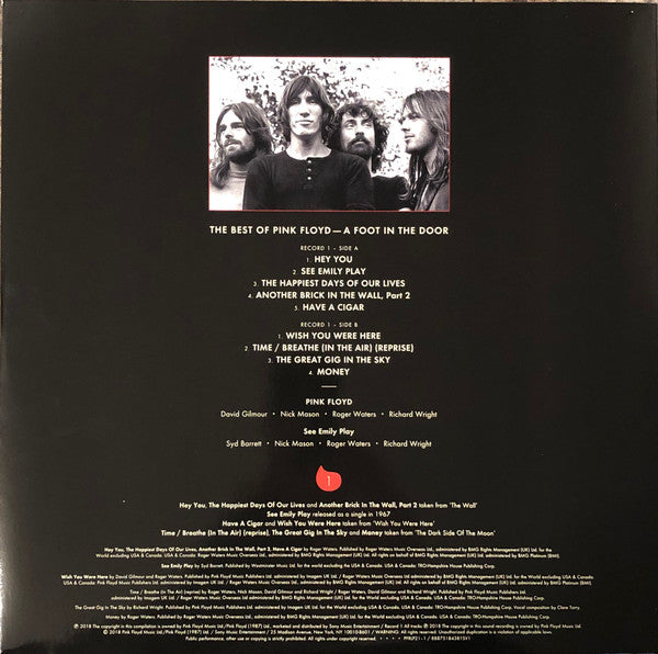 Pink Floyd - A Foot In The Door (The Best Of Pink Floyd)