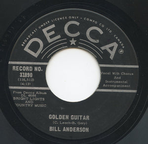 Bill Anderson (2) - I Love You Drops