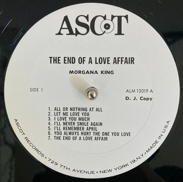 Morgana King - The End Of A Love Affair - 1964