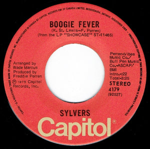 The Sylvers - Boogie Fever / Free Style