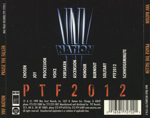 VNV Nation - Praise The Fallen (CD) - 1999