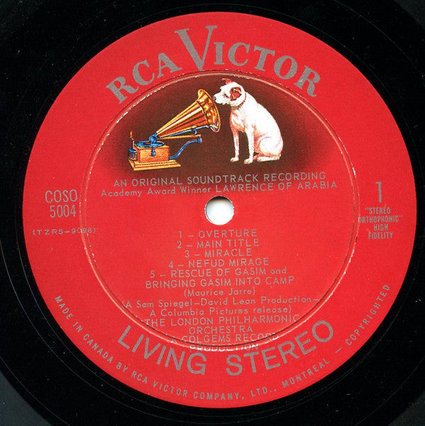 Maurice Jarre - Original Soundtrack Recording:  Lawrence Of Arabia