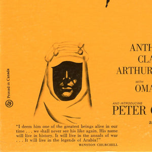 Maurice Jarre - Original Soundtrack Recording:  Lawrence Of Arabia