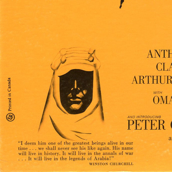 Maurice Jarre - Original Soundtrack Recording:  Lawrence Of Arabia