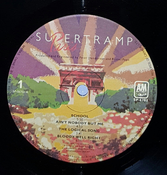 Supertramp - Paris