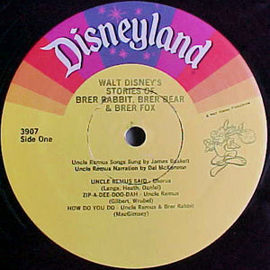 Uncle Remus - Songs And Stories Of Uncle Remus - 1981