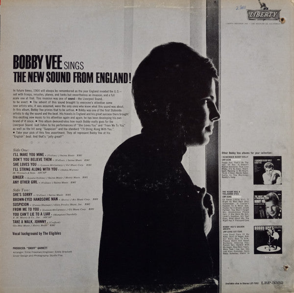 Bobby Vee - The New Sound From England - 1964