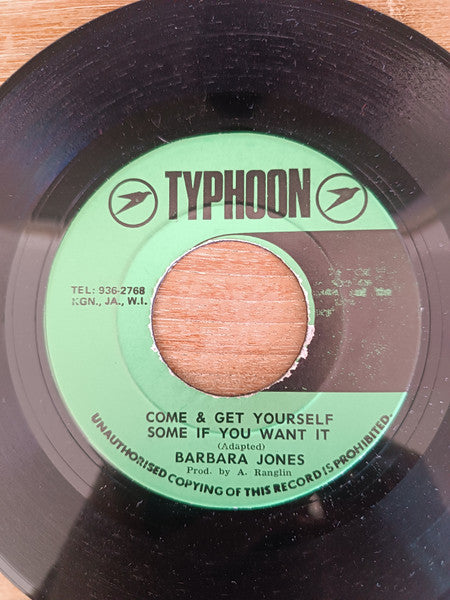 Barbara Jones - Come & Get Yourself Some If You Want It - 1974