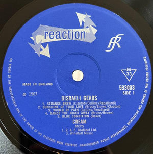 Cream - Disraeli Gears 1967 - Quarantunes