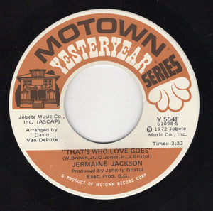 Jermaine Jackson - That's How Love Goes - 1974