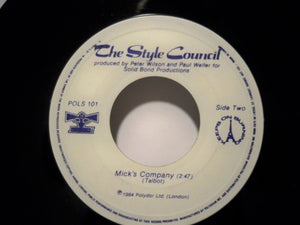 The Style Council - My Ever Changing Moods / Mick's Company