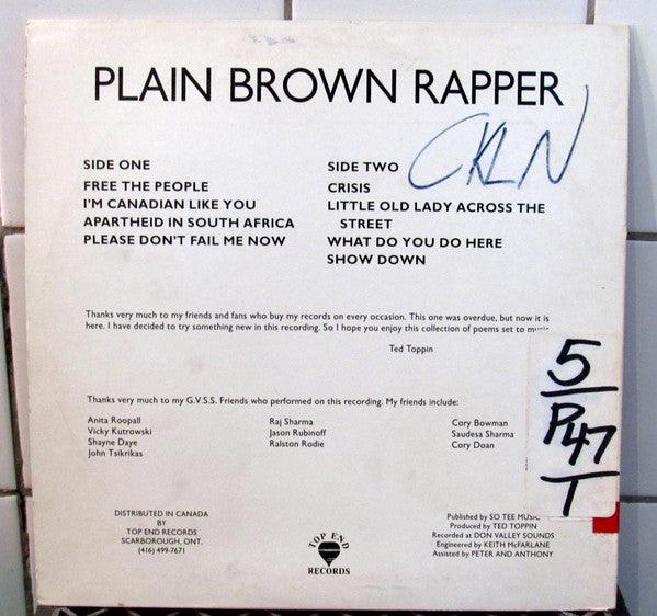 Ted Toppin - Plain Brown Rapper - - Quarantunes