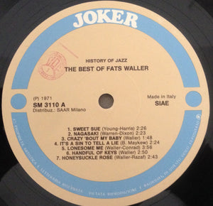 Fats Waller - The Best Of Fats Waller