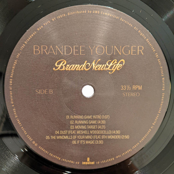 Brandee Younger - Brand New Life