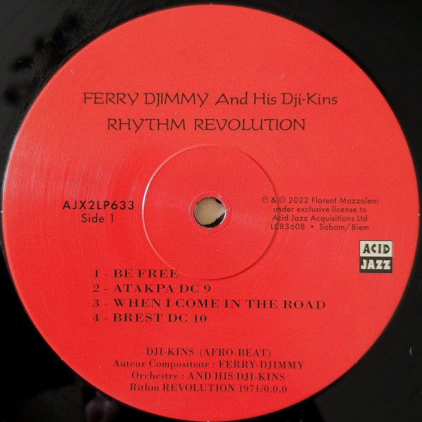 Ferry Djimmy - Rhythm Revolution Vinyl Record