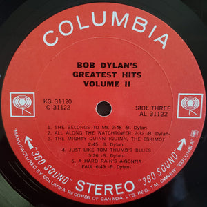Bob Dylan - Bob Dylan's Greatest Hits Volume II - 1971