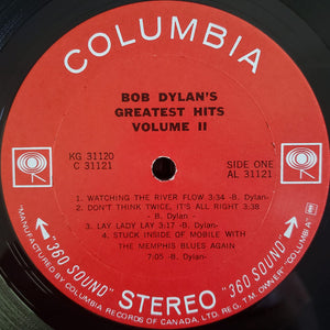Bob Dylan - Bob Dylan's Greatest Hits Volume II - 1971