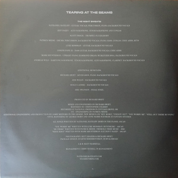 Nathaniel Rateliff And The Night Sweats - Tearing At The Seams - 2018