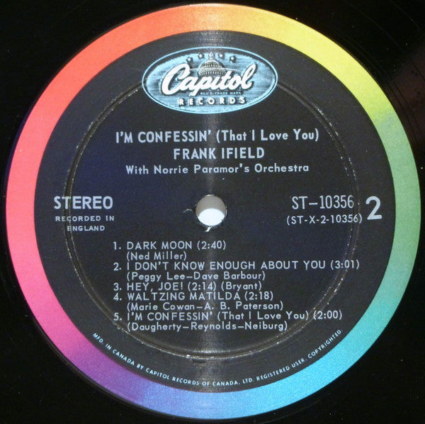 Frank Ifield - I'm Confessin' (That I Love You)