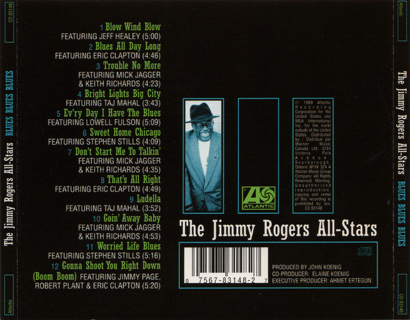Jimmy Rogers All-Stars, The - Blues Blues Blues (CD) - 1999
