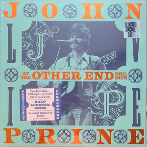 John Prine - Live At The Other End Dec. 1975 - 2021