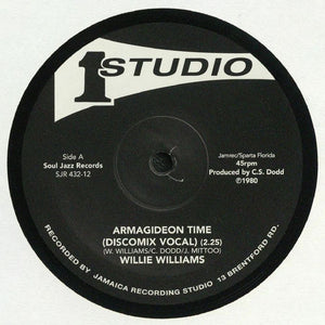 Willi Williams - Armagideon Time (Discomixes) - 2019