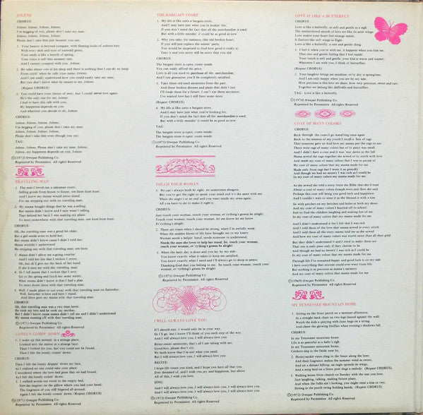 Dolly Parton - Best Of Dolly Parton - 1975