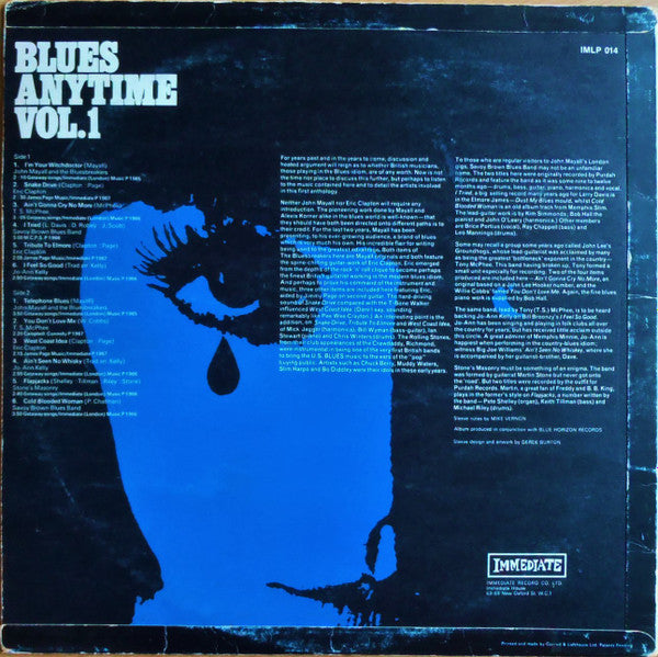 Various - Blues Anytime Vol.1 - An Anthology Of British Blues