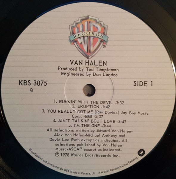 Van Halen - Van Halen