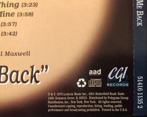 Andraé Crouch & The Disciples - Take Me Back (CD) -