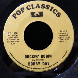 Bobby Day / Rosie & The Originals - Rocking' Robin / Angel Baby - 1975