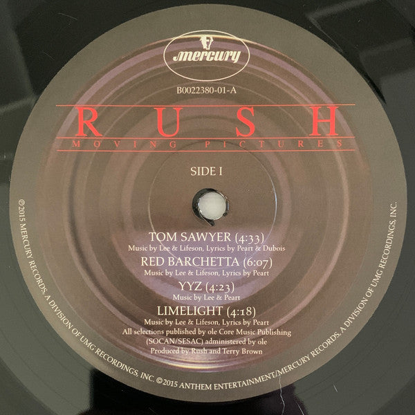 Rush - Moving Pictures - 2015