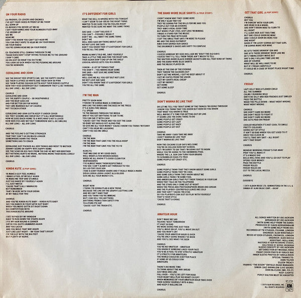 Joe Jackson - I'm The Man - 1979