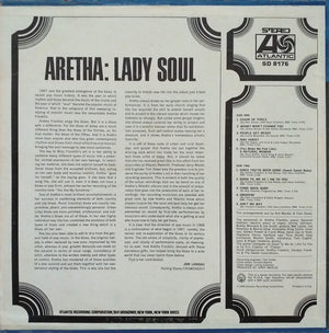 Aretha Franklin - Lady Soul Vinyl Record