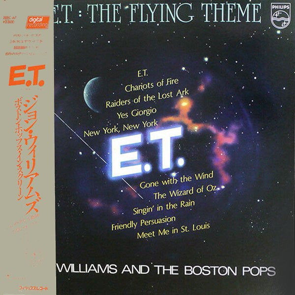 John Williams (4) And Boston Pops Orchestra - E.T. : The Flying Theme - 1982