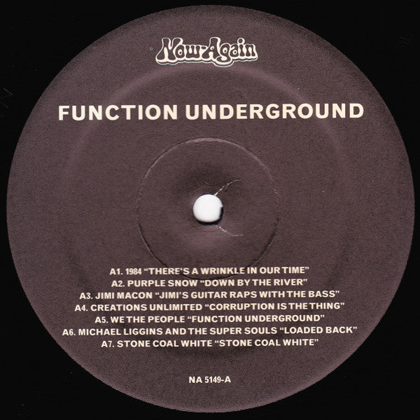 Various - Function Underground: The Black And Brown American Rock Sound 1969-1974 - 2017