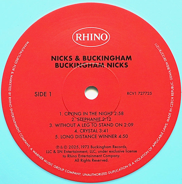 Buckingham Nicks - Buckingham Nicks - 2025
