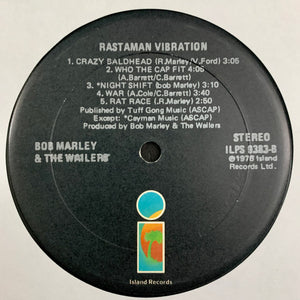 Bob Marley & The Wailers - Rastaman Vibration - 1976