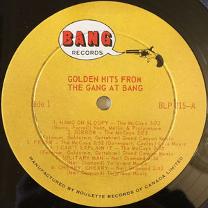 Various - Golden Hits From The Gang At Bang Vinyl Record