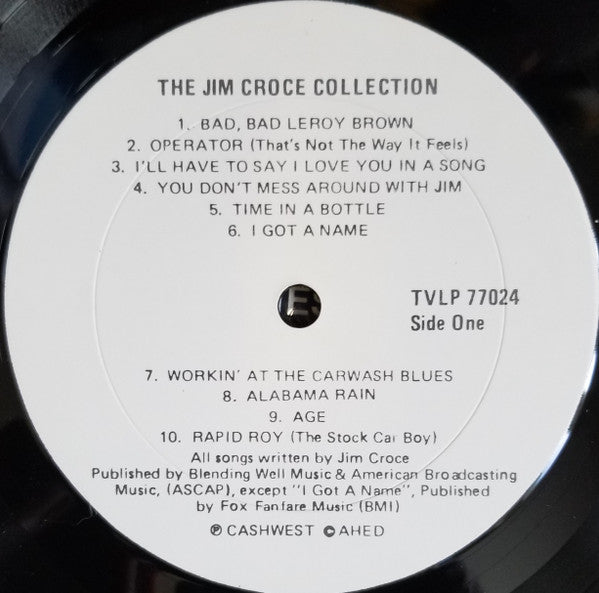 Jim Croce - The Jim Croce Collection (20 Original Hits) - 1977
