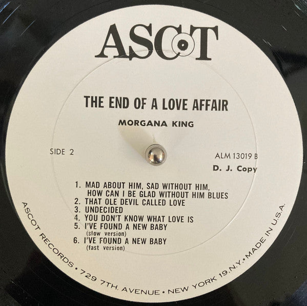 Morgana King - The End Of A Love Affair - 1964