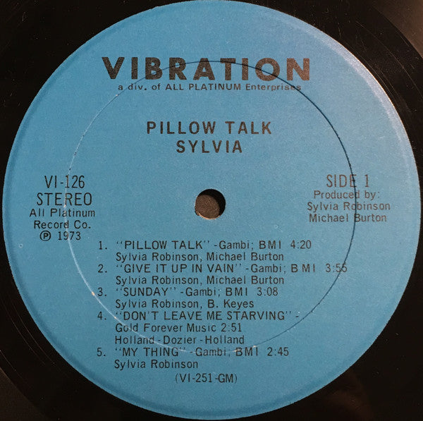 Sylvia Robinson - Pillow Talk - 1973
