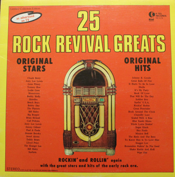 Various - 25 Rock Revival Greats -