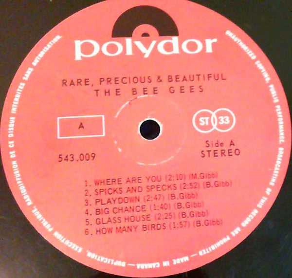 Bee Gees - Rare Precious & Beautiful