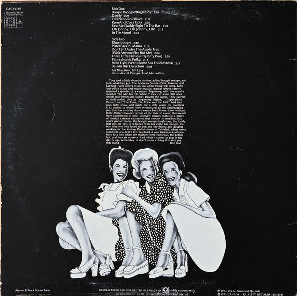 Andrews Sisters, The - Boogie Woogie Bugle Girls - 1973