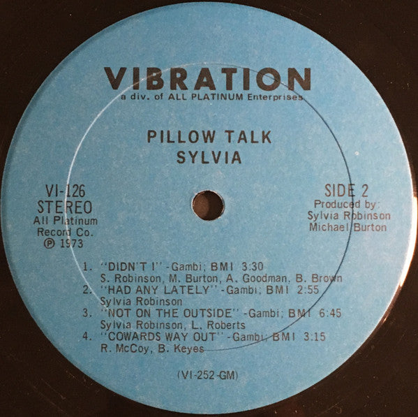 Sylvia Robinson - Pillow Talk - 1973