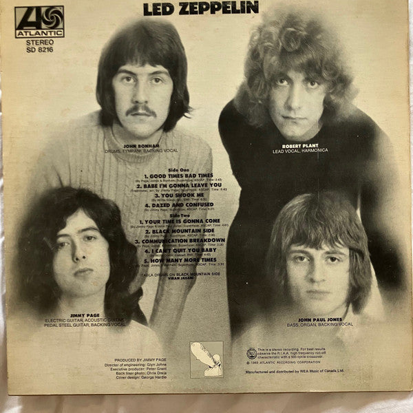 Led Zeppelin - Led Zeppelin Vinyl Record